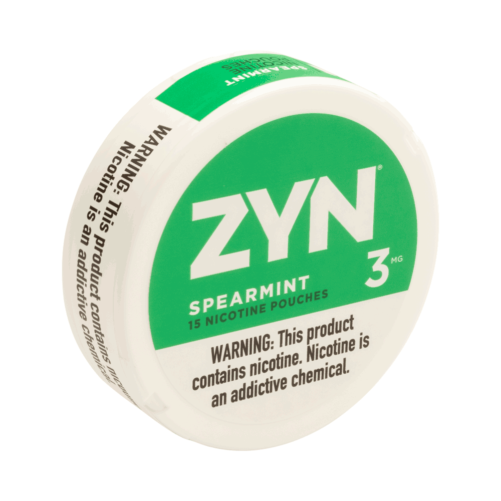 Spearmint 3MG Nicotine Pouches, , cigars